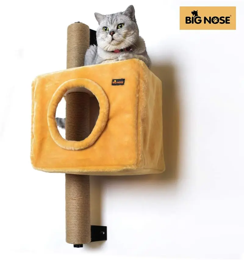 Big Nose - Casa de árbol para gatos de pared