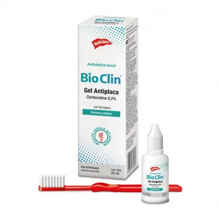 BioClin Gel Antiplaca perros y gatos 20 mL ( Clorhexidina )