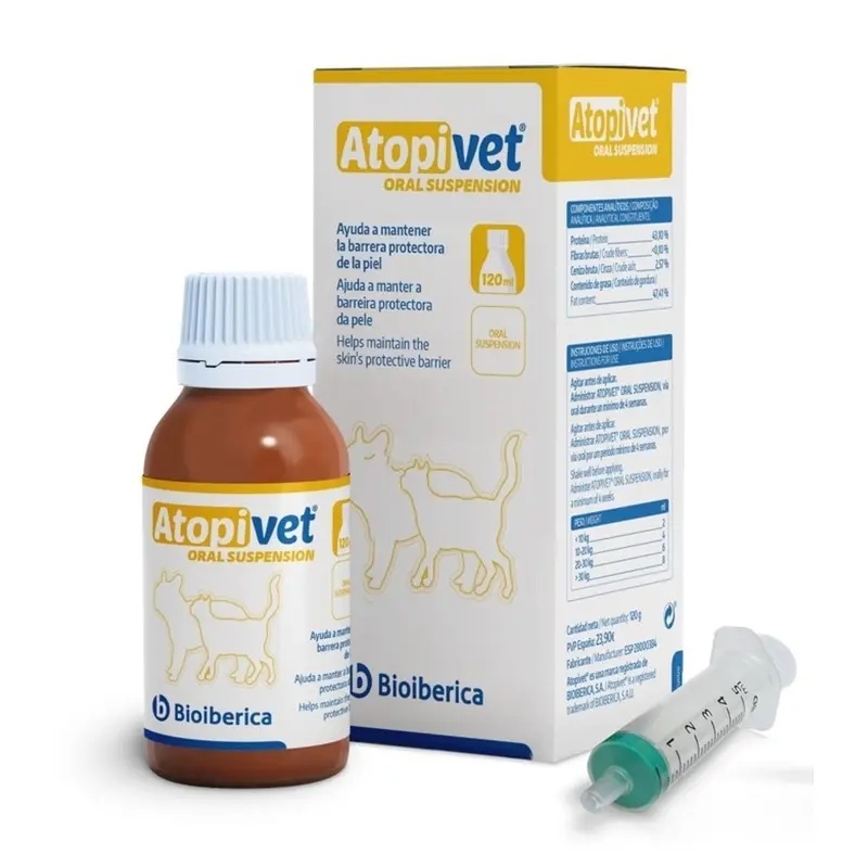 Bioiberica Atopivet Suspensión Oral 120 ml