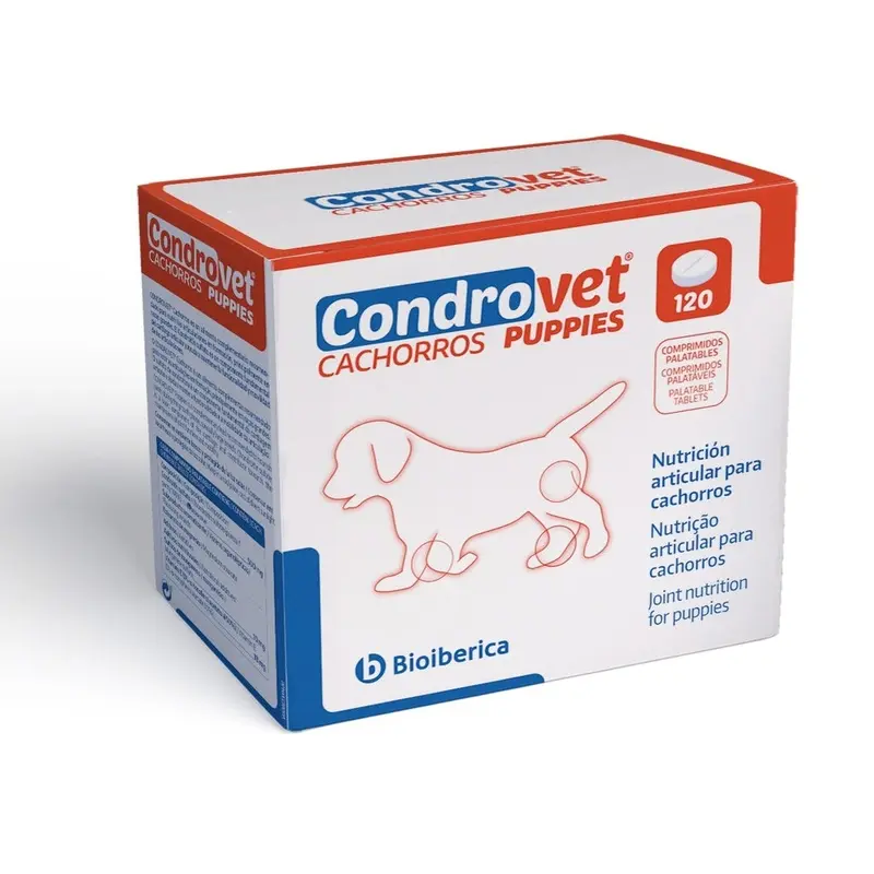 Bioiberica Condrovet cachorros 120 comprimidos