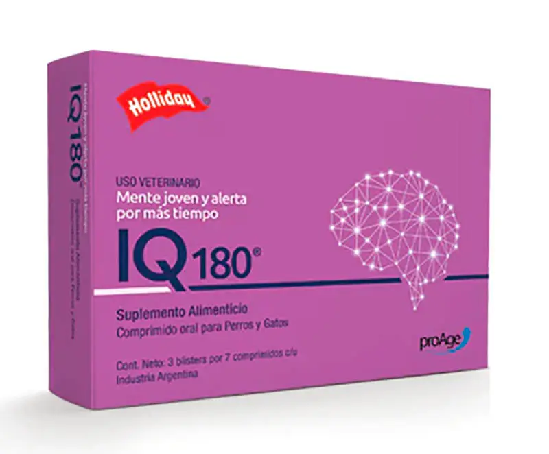 Biomodulador Iq 180 Para Perros Y Gatos 21 Comprimidos
