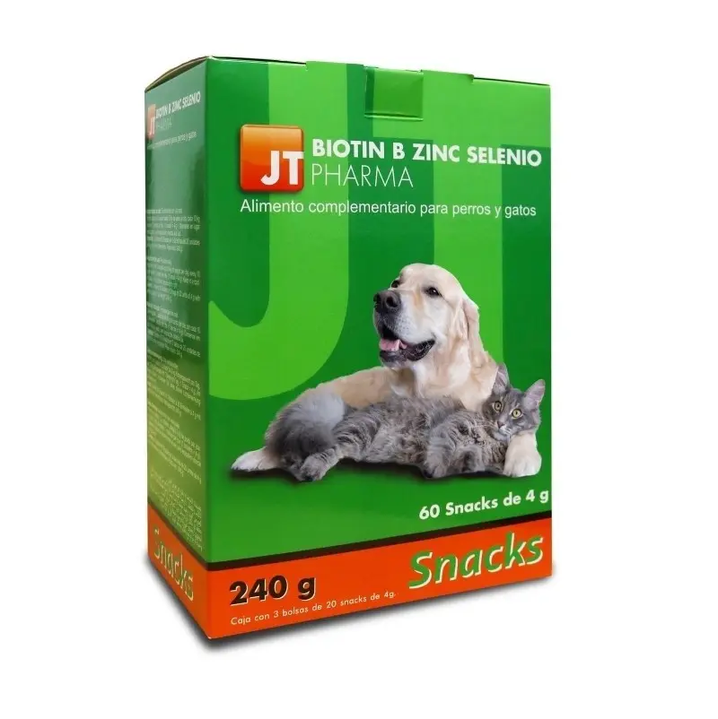 Biotin B Zinc Selenio Snack (60 x 4 g) – JTPpharma