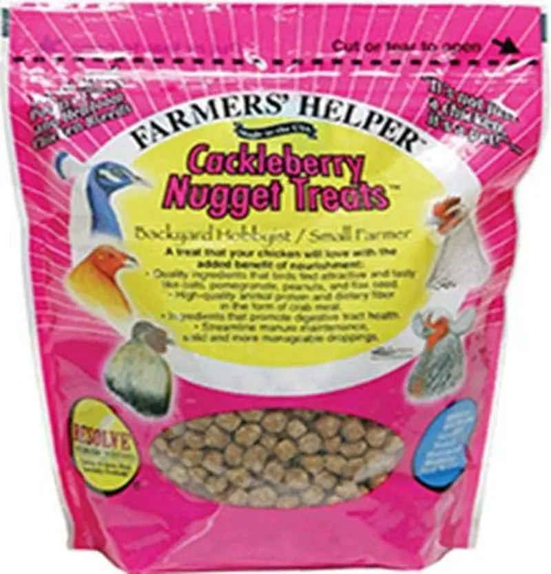 Bird Productos/Alimentos cackleberry Nugget Treat, 1.68 libras (27oz), Small
