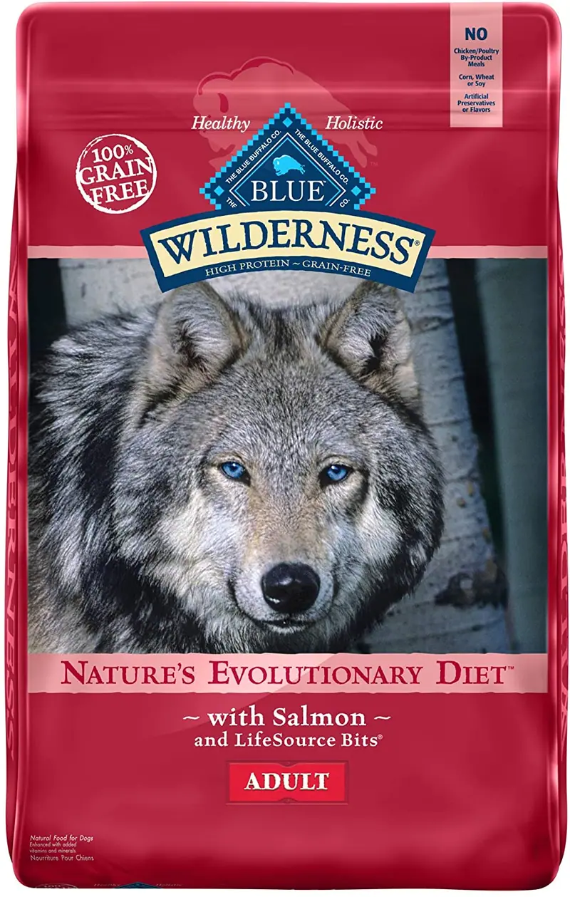 Blue Buffalo Wilderness High Protein Grain Free, Natural Adult Dry Dog Food
