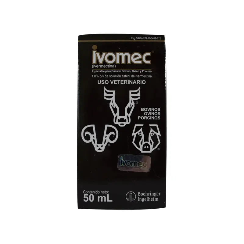Boehringer Ivomec 1% Inyectable 50 Ml