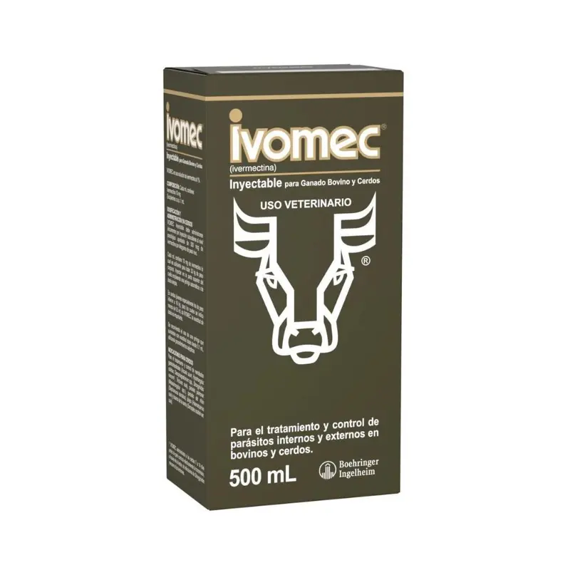 Boehringer Ivomec 1% Inyectable 500 Ml
