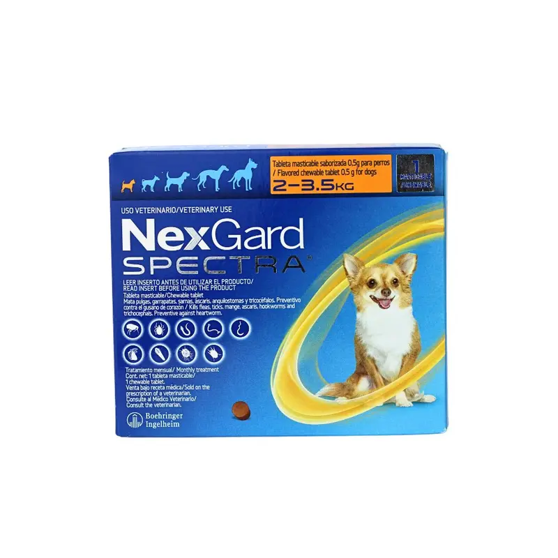 Boehringer Nexgard Spectra Xs 2 - 3.5 Kg 1 Tab