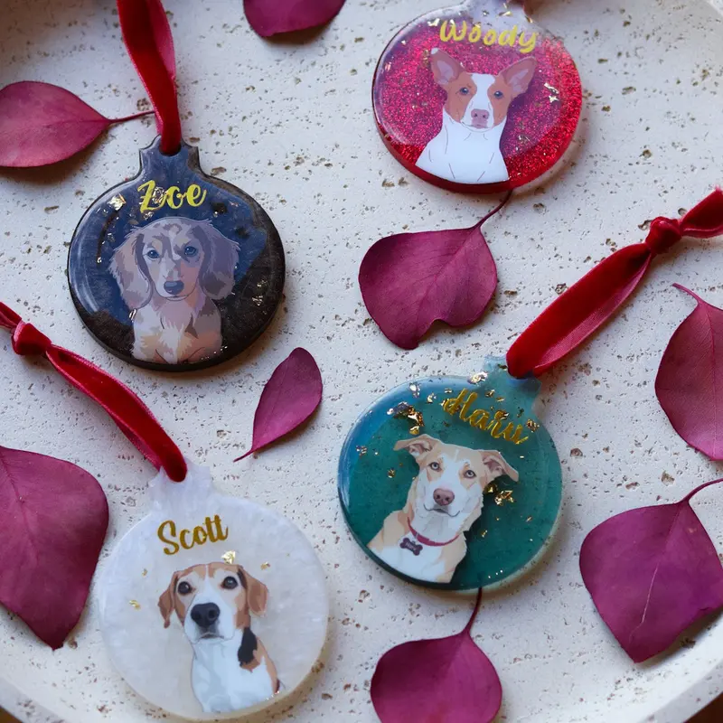 Bolas Navideñas personalizadas