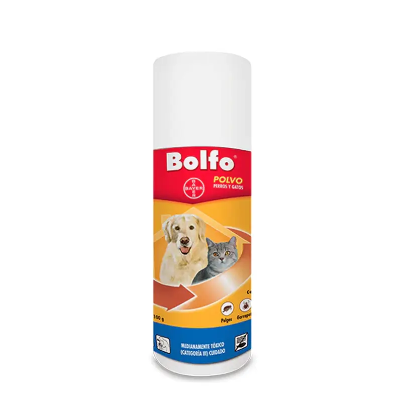 Bolfo En Polvo Para Perro y Gato 100g