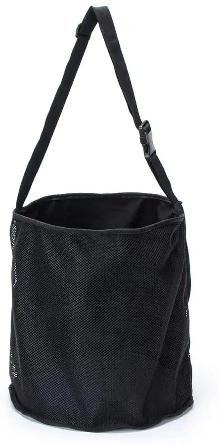 Bolsa de alimentación de caballo, bolsa de malla de PVC resistente, bozal de pastoreo para caballos, compacta con correa ajustable, resistente a presión y correas elásticas (HCW324)