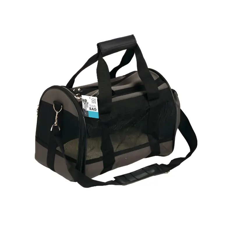 Bolsa de Viaje para Mascota Negra -S