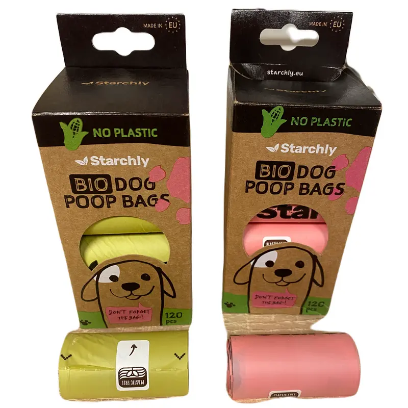 Bolsas de Basura para Perros 100% Biodegradables y Compostables