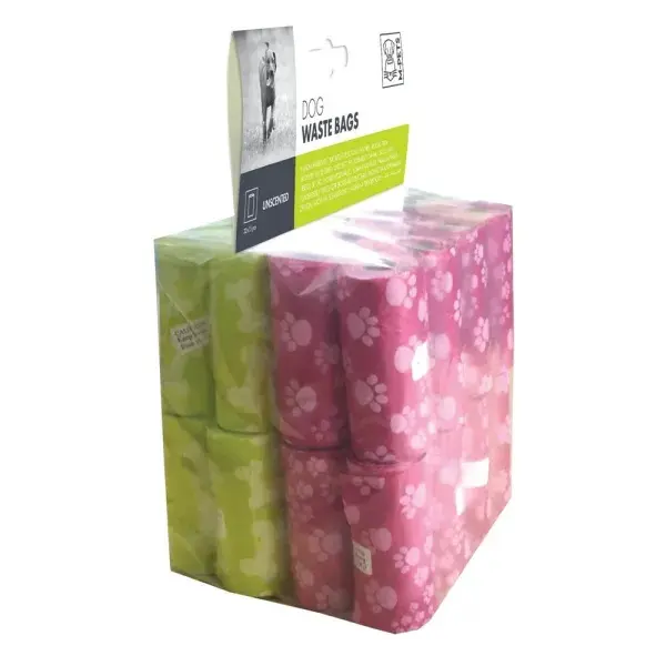 Bolsas de Colores para Desechos M-Pets 32 unidades
