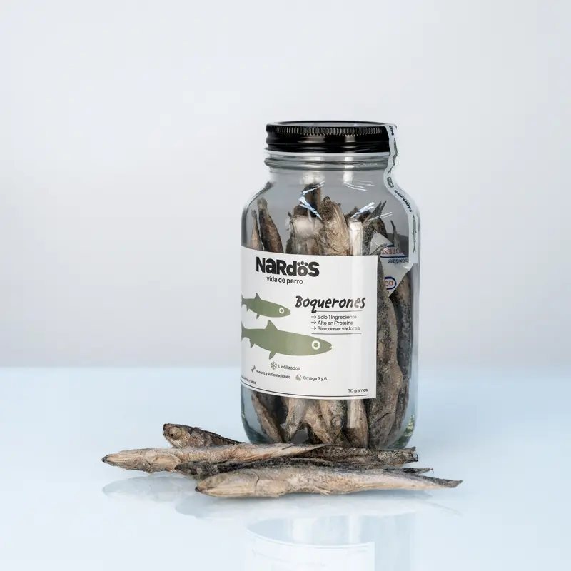 Boquerones Liofilizados — Omega-3, Colágeno y Articulaciones Sanas | Método Nardos