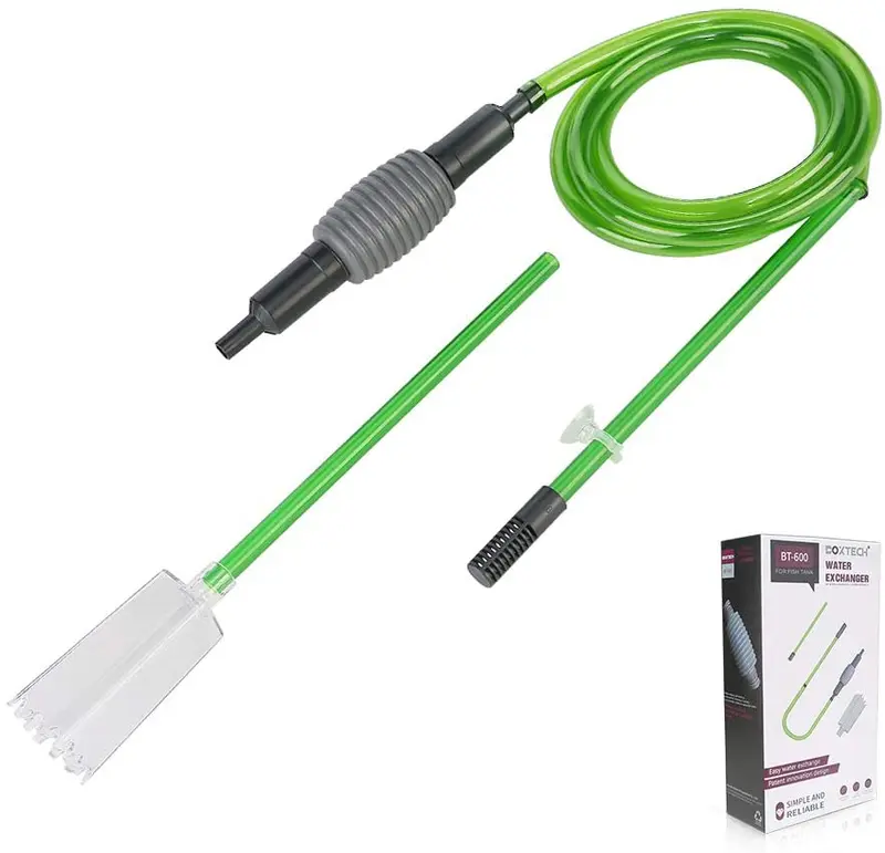 Boxtech - Bomba de agua para cambiar el tanque de peces, para acuario, filtro de agua