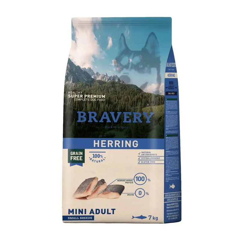Bravery Perro Mini Adulto Herring Razas Pequeñas