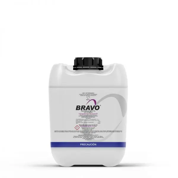 Bravo Pour On Solución Percutánea - Garrafa con 4 Lts.
