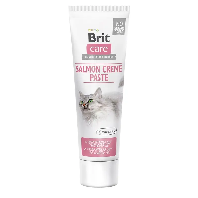 Brit Care CAT Crema de salmón 100gr