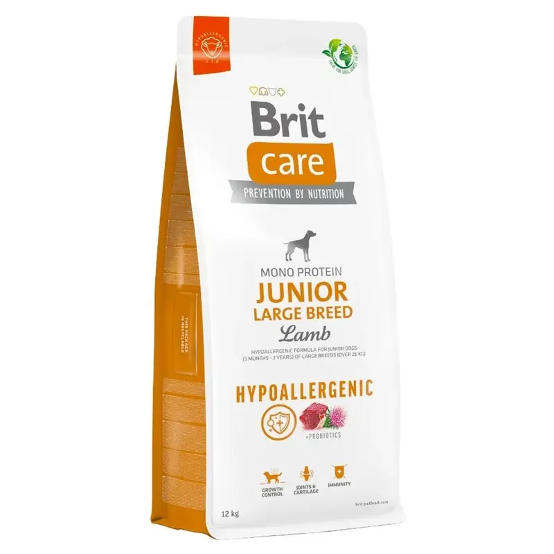 Brit Care Junior Large Hypoallergenic cordero 12kg