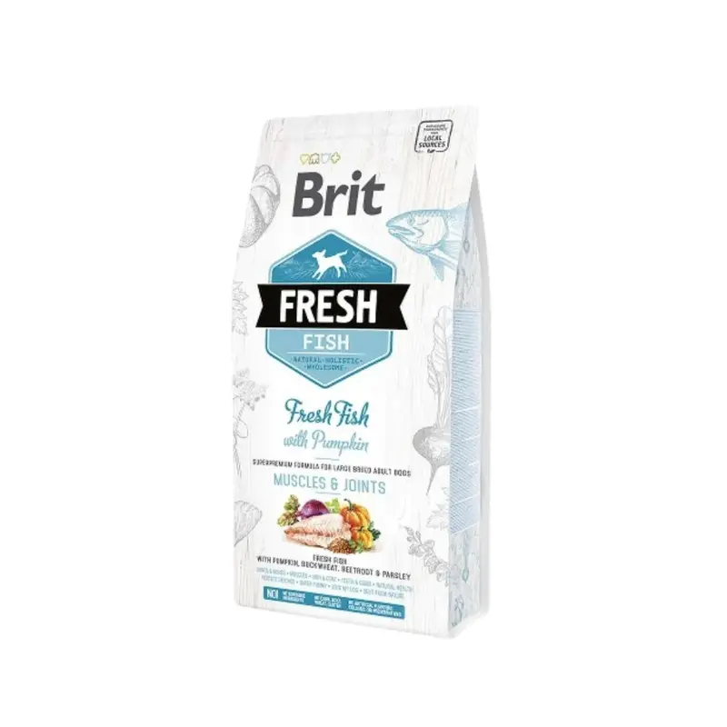 Brit Fresh Fish with Pumpkin Adult Large 12 kg