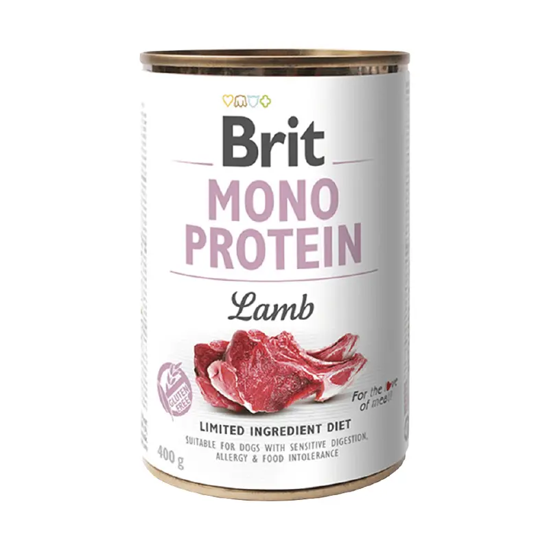 Brit Mono Protein Lamb Lata 400 g