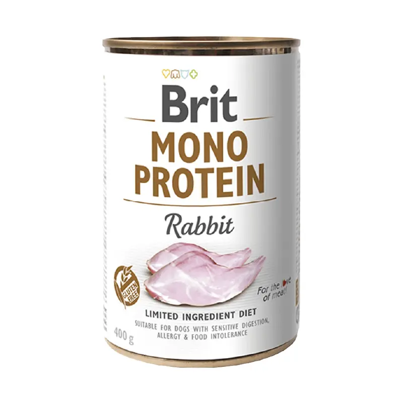 Brit Mono Protein Rabbit Lata 400 g