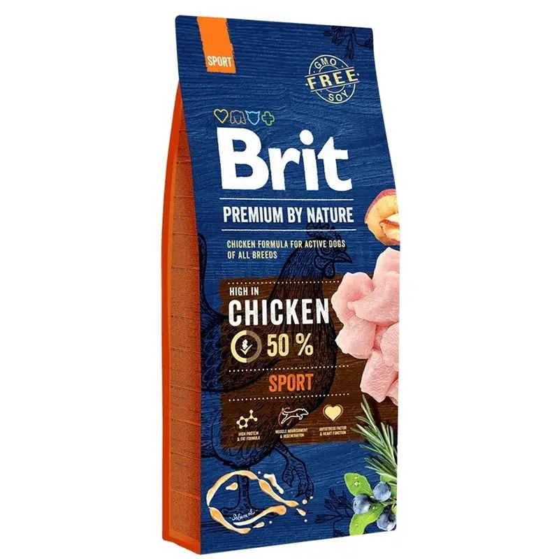 Brit Premium Adult Sport pienso para perros 15 kg