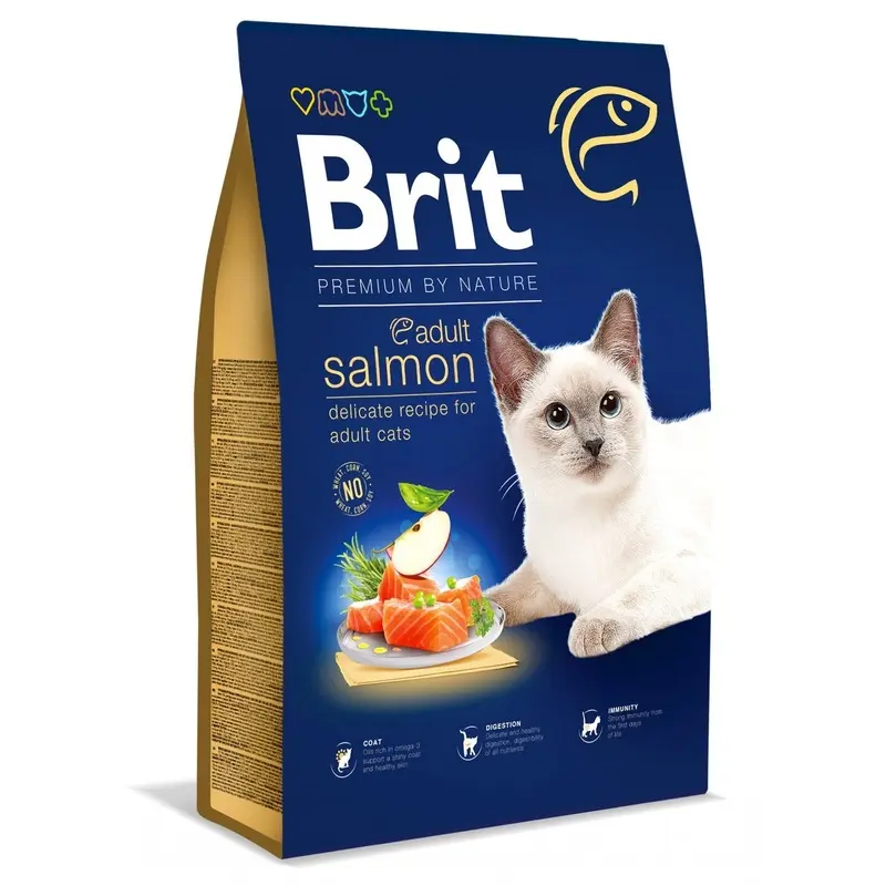 Brit Premium cat adult salmón 1,5kg