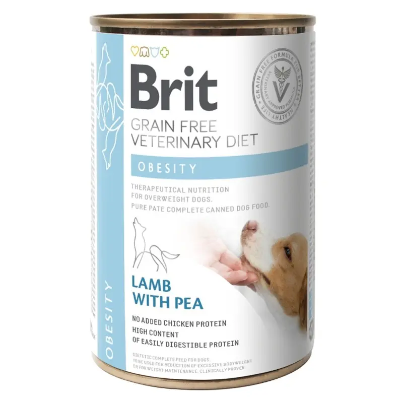 Brit Veterinary Obesity lata para perros 400gr