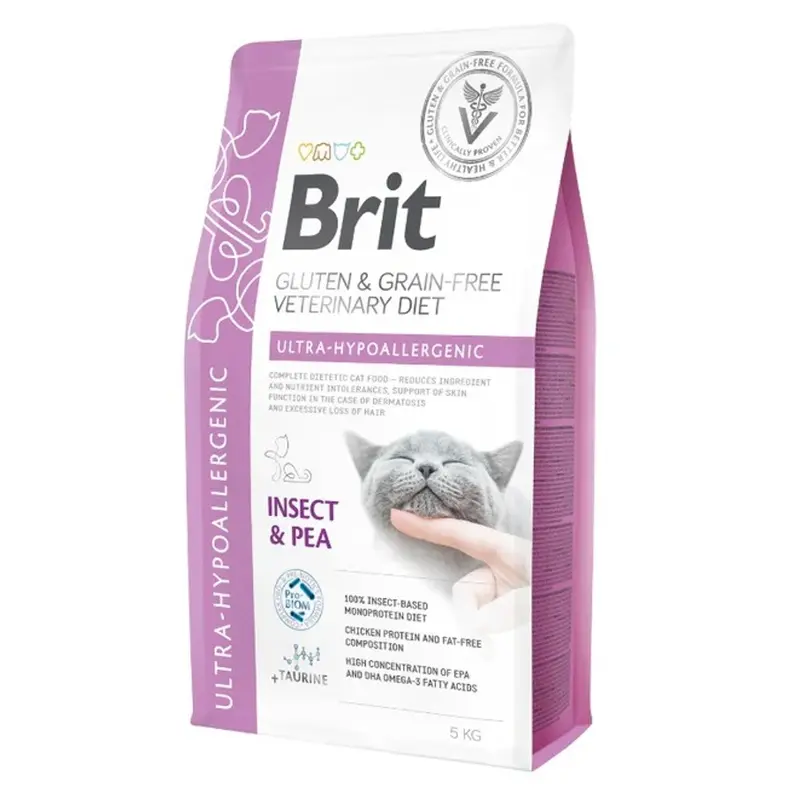 Brit Veterinary Ultra Hypoallergenic para gatos