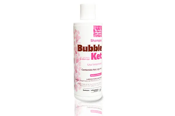 Bubble ket shampoo 250 mL SANTGAR ( antimicótico bactericida antiséptico ) TEMPORALMENTE AGOTADO