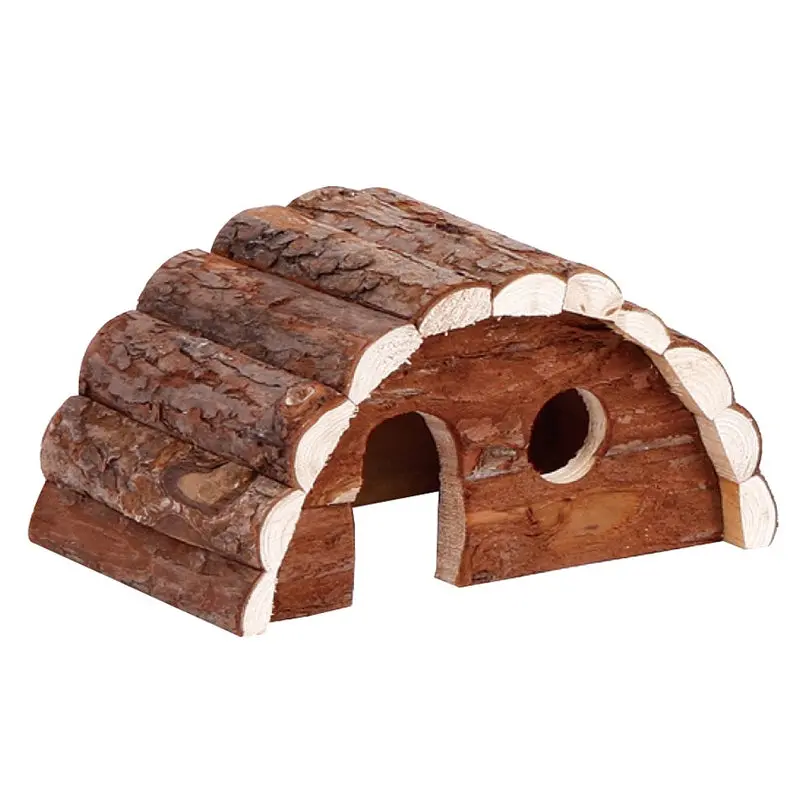 Bubimex Casa para Roedores Puente de madera 19x12x10 cm