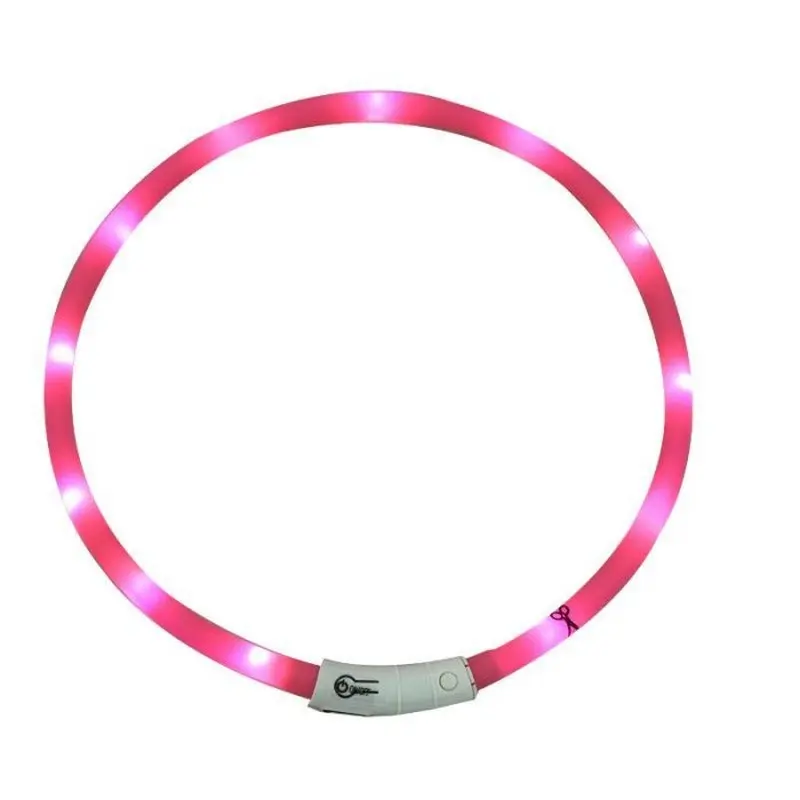 Bubimex Collar LED Luminoso para Perros 20-70 cm