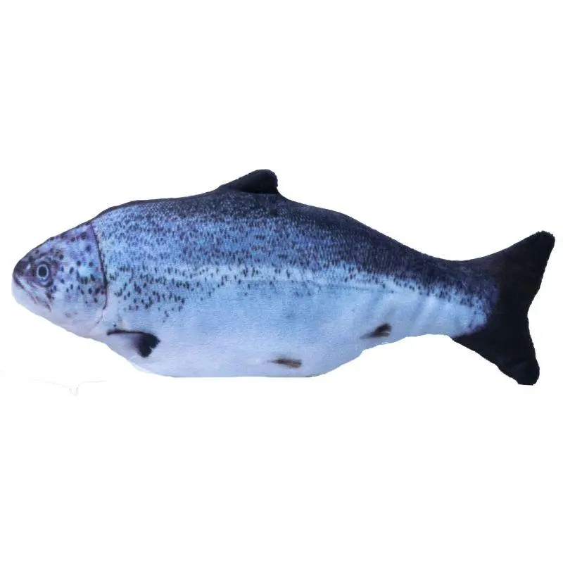 Bubimex Dancing Fish Salmón Interactivo para Gatos 25 cm