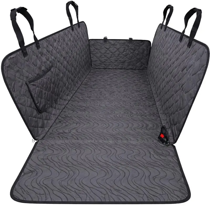 Bubimex Protector para Asiento Trasero del Coche con Cremallera 150 × 145 cm