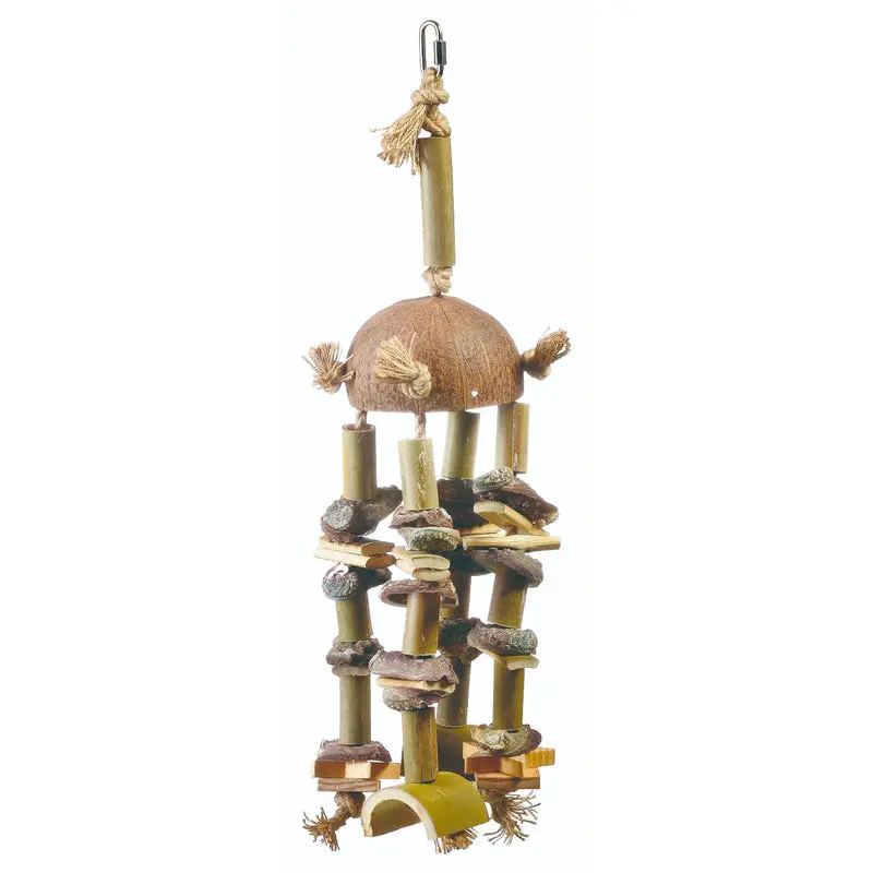 Bubimex Torre de bambú 48x12 cm