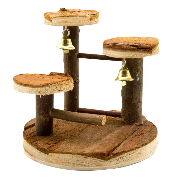Bubimex Torre de maderaconcampanas 15x14x14 cm