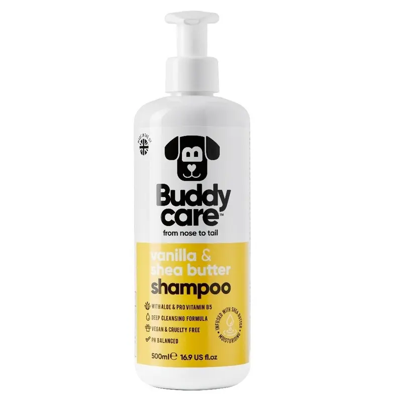 Buddy Care Shampoo Vainilla & Shea Butter (500 Ml)