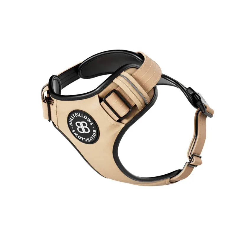 BULLYBILLOWS Arnés Premium Comfort - No Restrictivo y Ajustable Beige