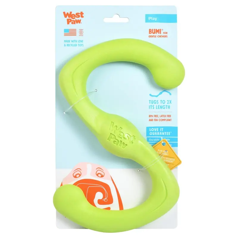 BUMI de West Paw® color Verde -Juguete para Perros