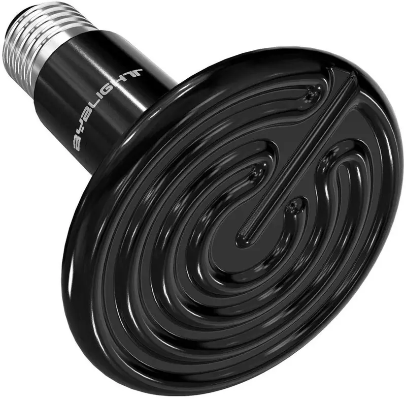 BYB – 150 W, 110 V, cerámica, calor infrarrojo emisor incubadora gallinero mascota lámpara de infrarrojos foco