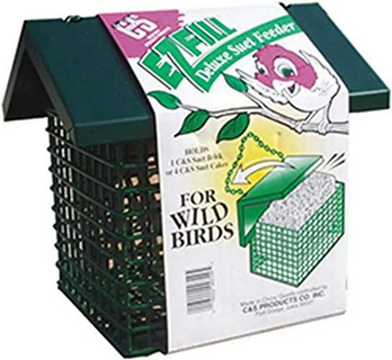 C & S – Productos 729 E-Z Fill Comedero de sebo Triple, Beige