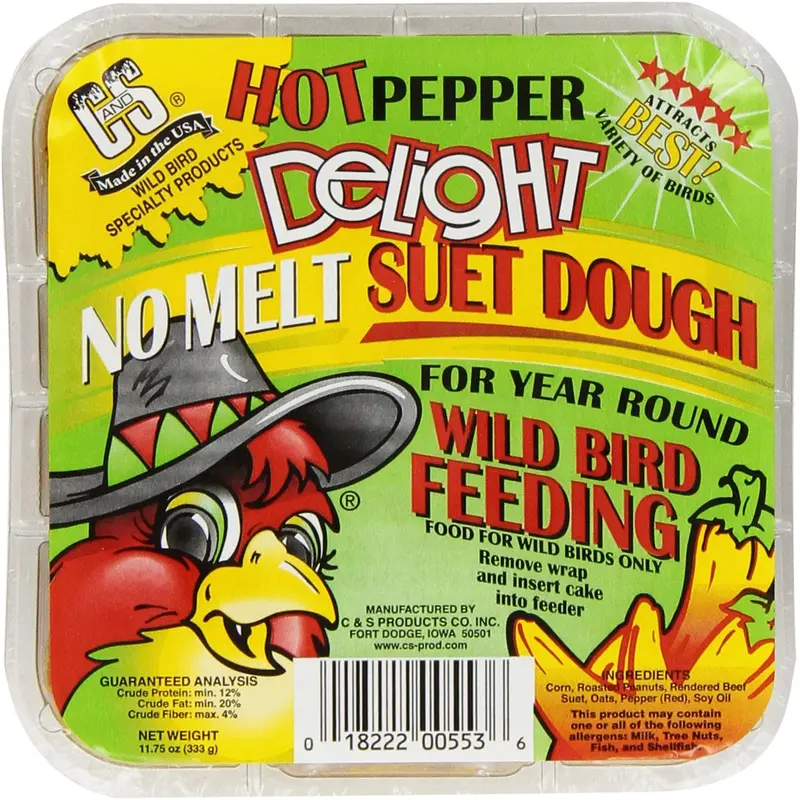 C & S Productos caliente pimienta Delight 11,75 oz, 12-Piece