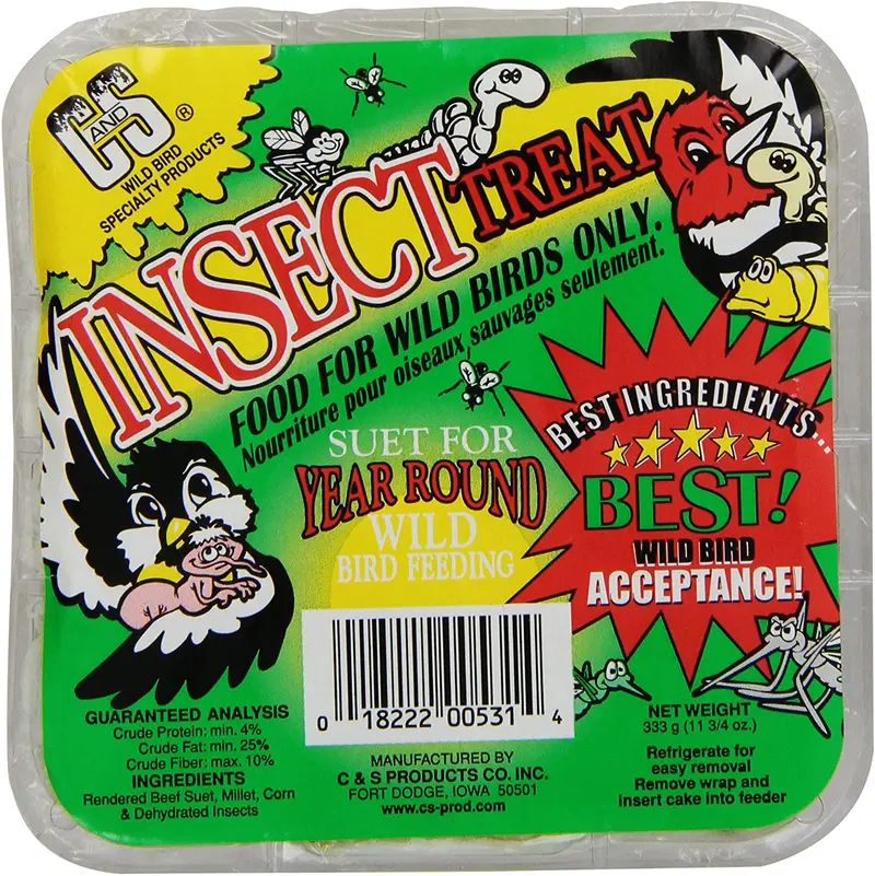 C & S – Productos Treat de insectos, 12-Piece