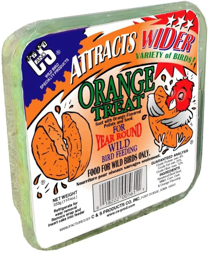 C & S Products Orange Treat, 12 piezas