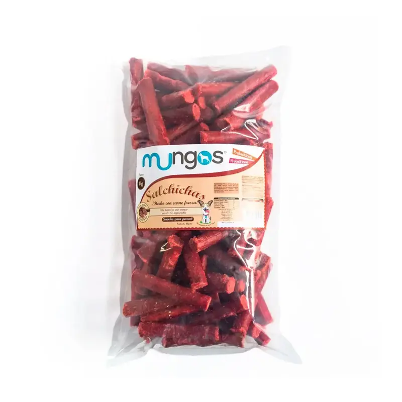 Cabanos Mungos Sabor a Salchicha 1 Kg