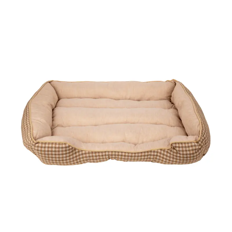 Cama de Cuadros Chocolate M