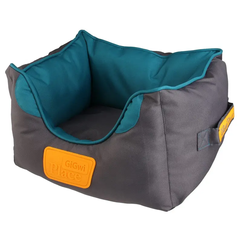 Cama Gig Place Cuadrada Gris L