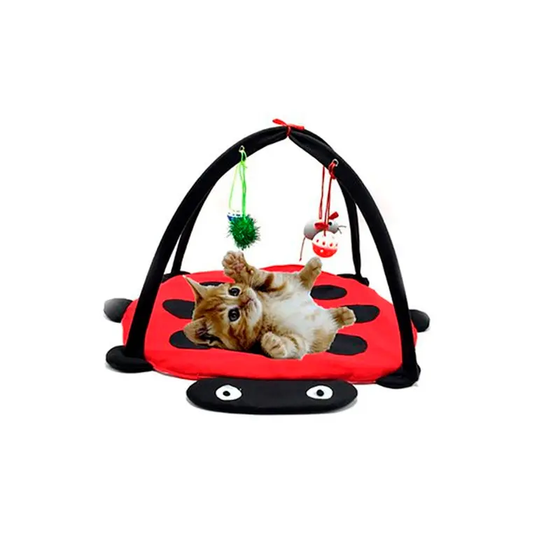 Cama Para Gato Con Accesorios