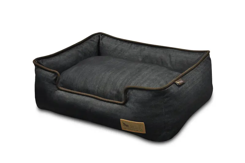 Cama Para Perros Denim Lounge Bed Contorno Café de Pet P.L.A.Y.